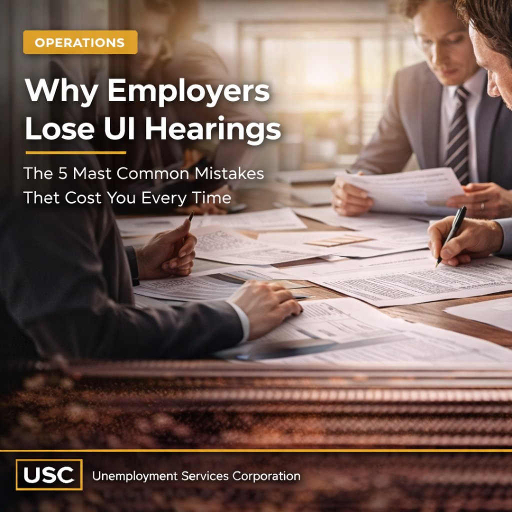 Why Employers Lose UI Hearings