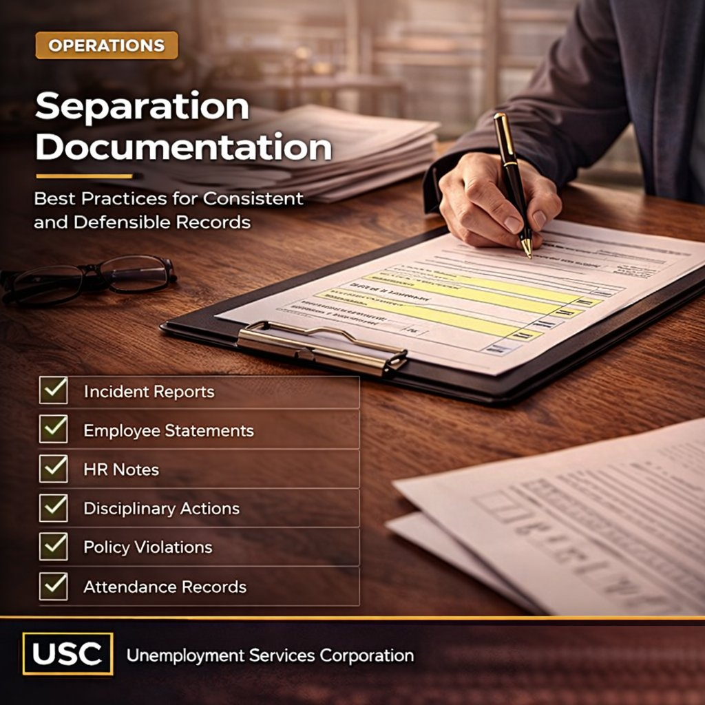 Separation Documentation