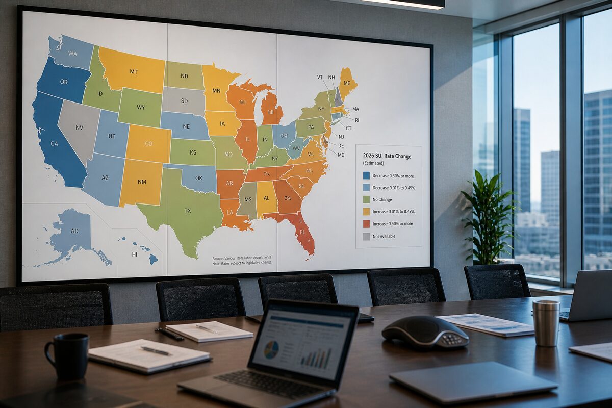 State-by-State SUI Rate Changes for 2026
